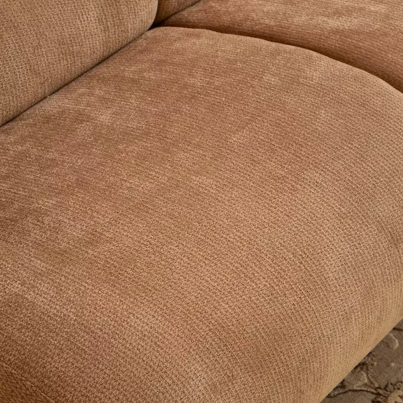 GDFStudio Acamar 63 Modern Chenille Loveseat Sofa with Deep Seat