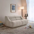 GDFStudio Acamar 63 Modern Chenille Loveseat Sofa with Deep Seat