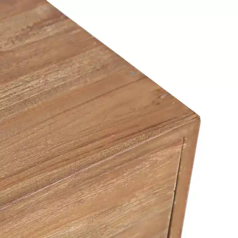 vidaXL Bedside Cabinet 15.7x13.8x21.7 Solid Teak
