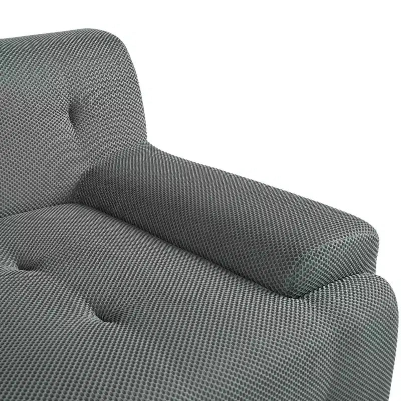 GDFStudio Polly 86.2 Modern Minimalist Style Tufted Design Upholstered Sofa