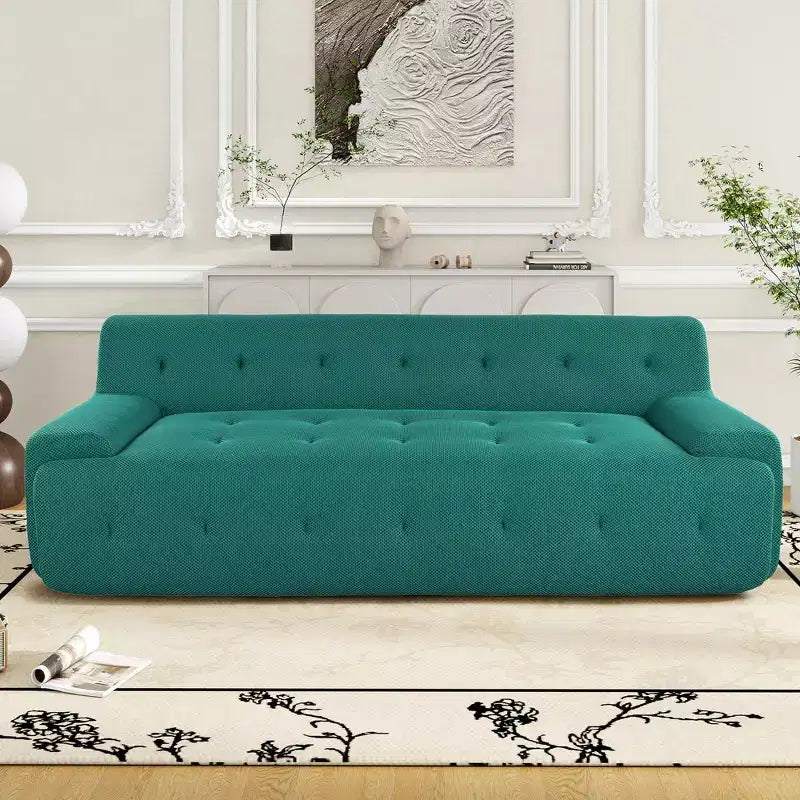 GDFStudio Polly 86.2 Modern Minimalist Style Tufted Design Upholstered Sofa