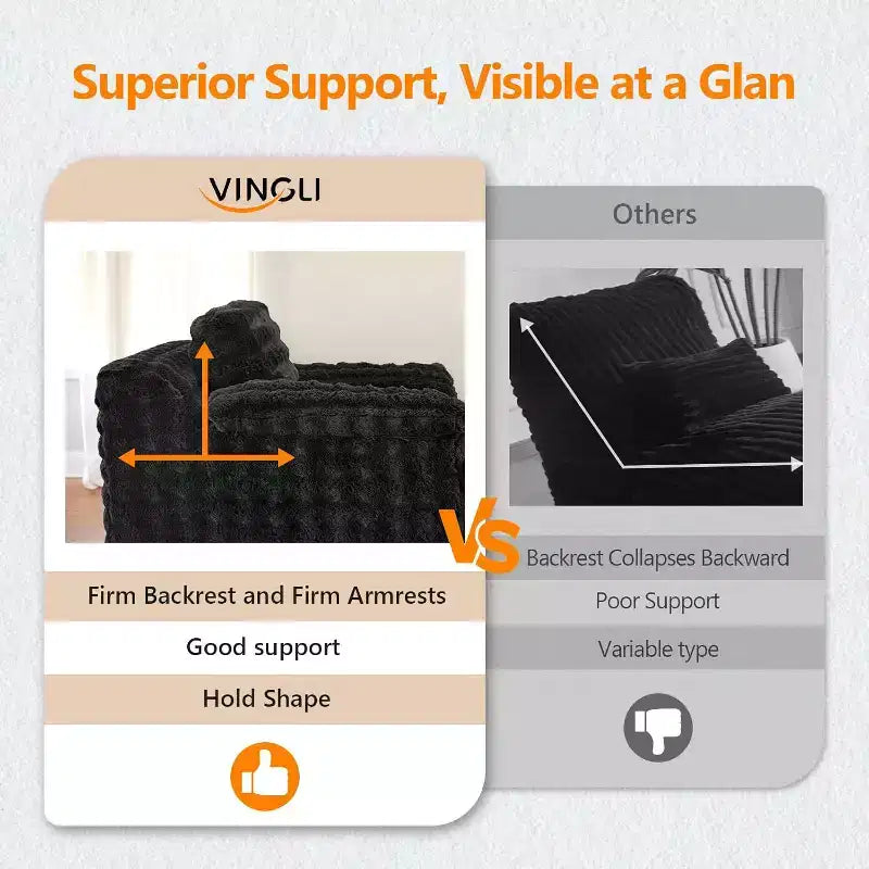 VINGLI Chaise Lounge Chair Boneless Couch Oversized Reading Chair Upholstered Bubble Fleece Cloud Couch Sofa Recliner Bed Comfy Sleeper Couches