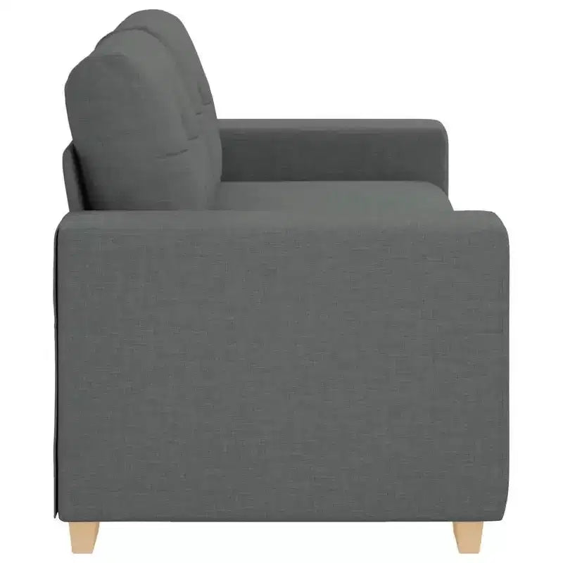 vidaXL 3-Seater Sofa Black 180 cm Fabric