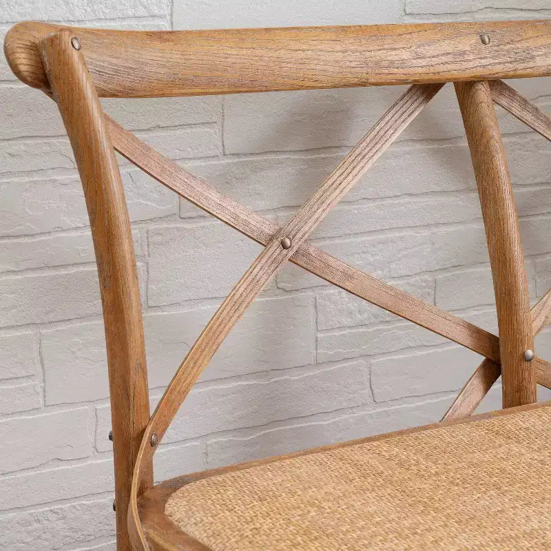 Linon Helia Bentwood Bench