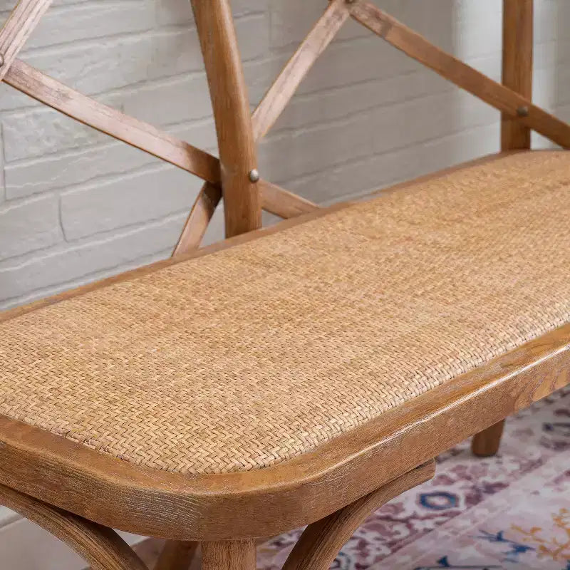 Linon Helia Bentwood Bench