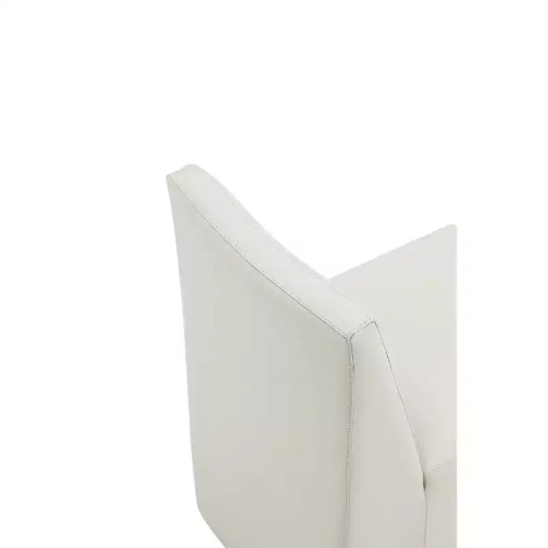 Anna Modern Square Faux Leather Dining Chair - Manhattan Comfort