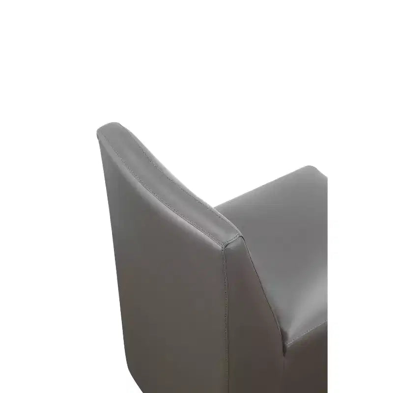 Anna Modern Square Faux Leather Dining Chair - Manhattan Comfort
